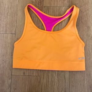 Bright sports bra
